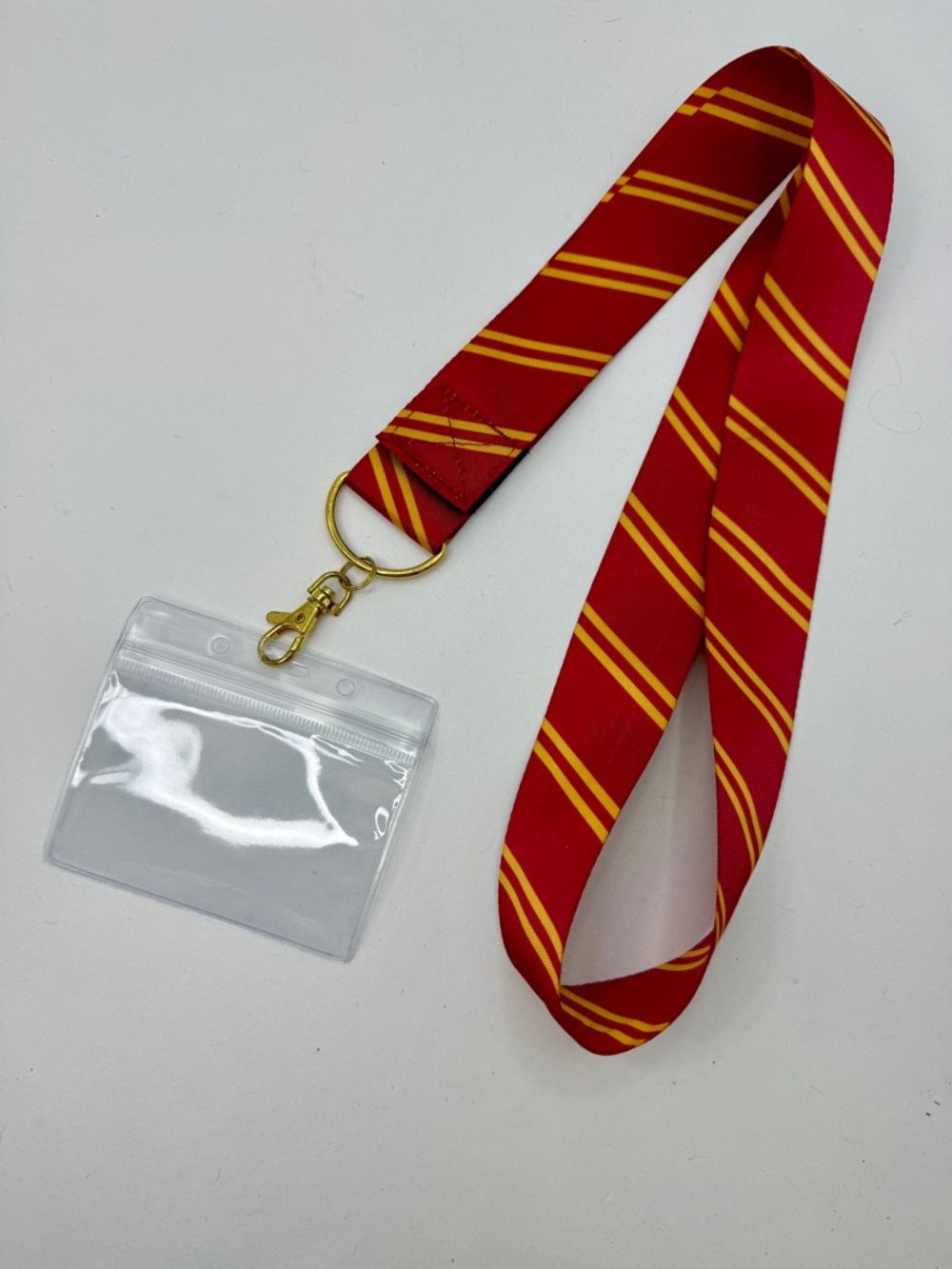 Harry Potter Gryffindor Lanyard Hogwarts House Tie Pattern Universal Studios